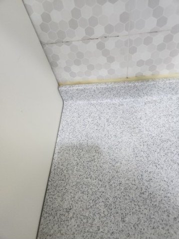 송파구 상판 정수기 구멍 복원 시공 후